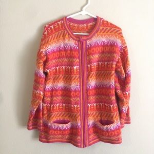 Alpaca Wool Zip Sweater